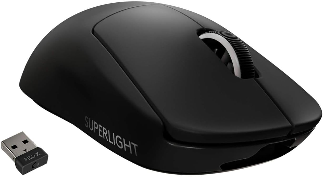 Logitech G PRO X Superlight Wireless Gaming Mouse Black