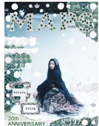 MAPS Korea Vol 197 Spring Edition Da Hyun Twice Cover B Version