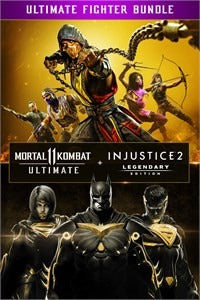모탈 컴뱃 11 얼티밋 + 인저스티스 2 레전더리 에디션 Xbox 신규 계정 게임 커버 콜라주 / Mortal Kombat 11 Ultimate + Injustice 2 Legendary Edition Xbox new account game cover collage