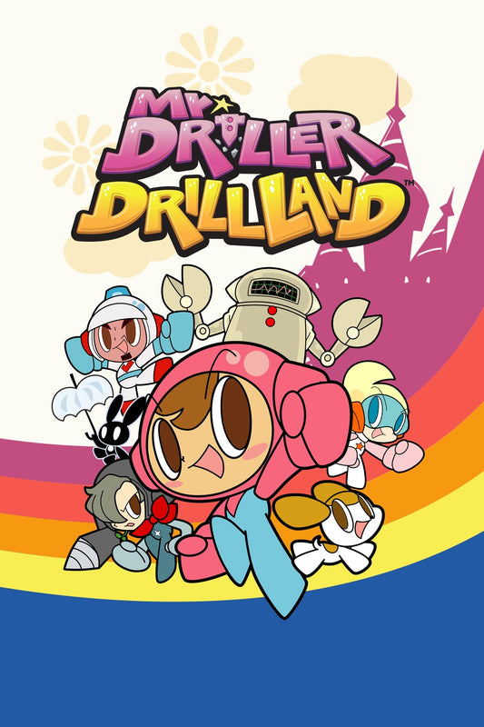 미스터 드릴러 드릴랜드 Xbox 계정 퍼즐 액션 게임 플레이 화면 / Mr. Driller DrillLand Xbox account puzzle action gameplay screen