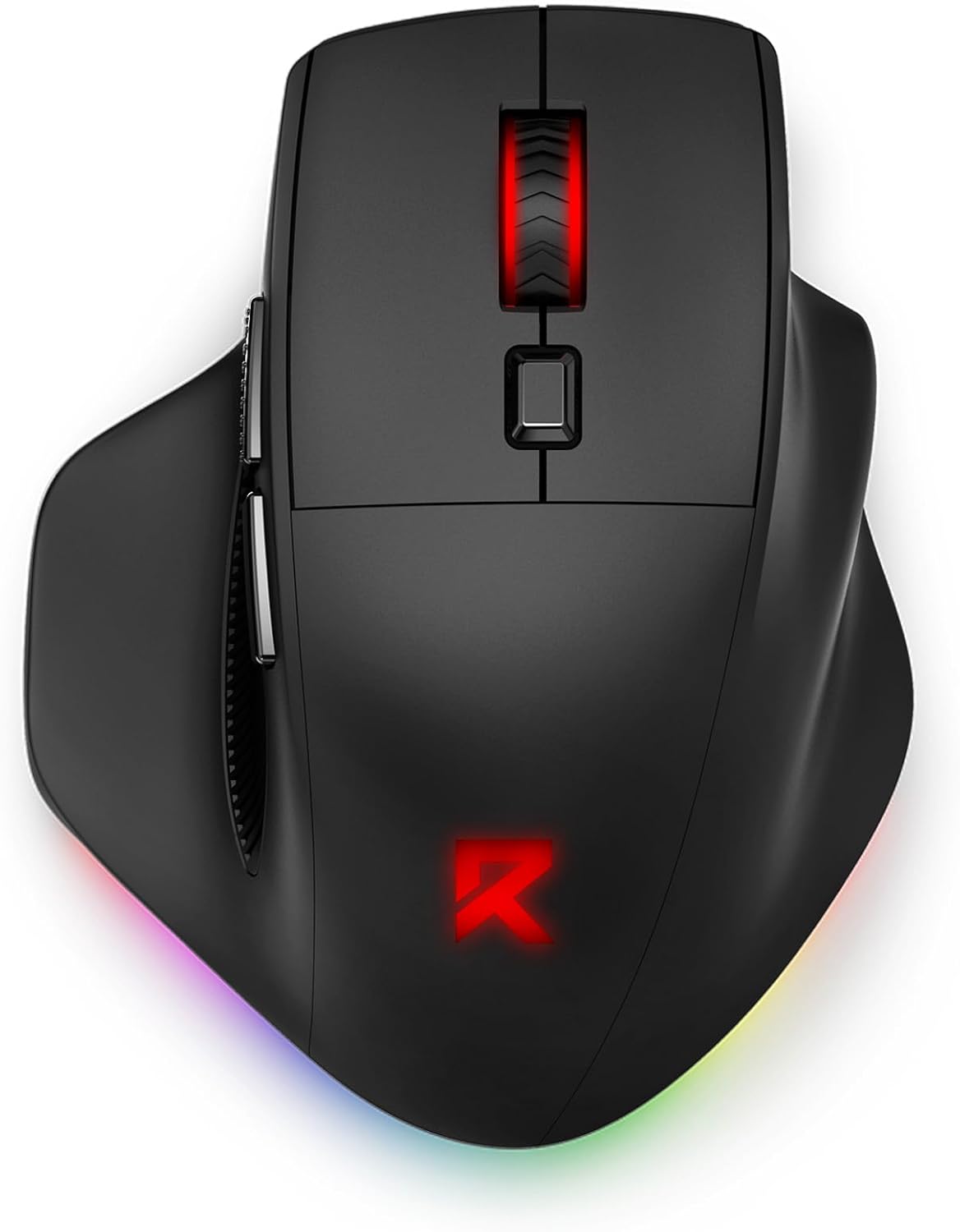 Redragon BM2995 Large Wireless Gaming Mouse Tri Mode RGB Black