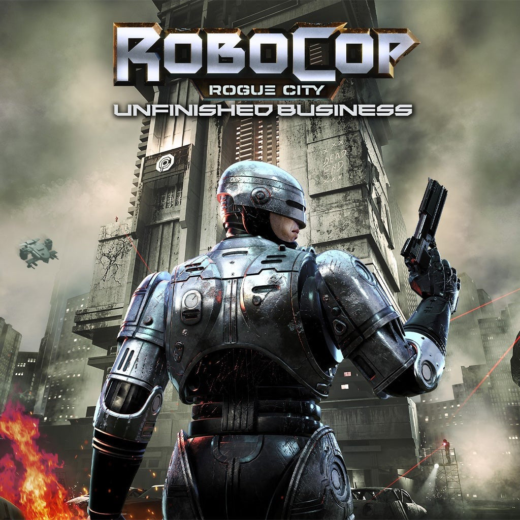 로보캅 로그 시티 언피니쉬드 비지니스 에디션 Xbox Series X|S PC 계정 액션 FPS 게임 플레이 화면 / RoboCop Rogue City Unfinished Business Edition Xbox Series X|S PC account action FPS gameplay screen