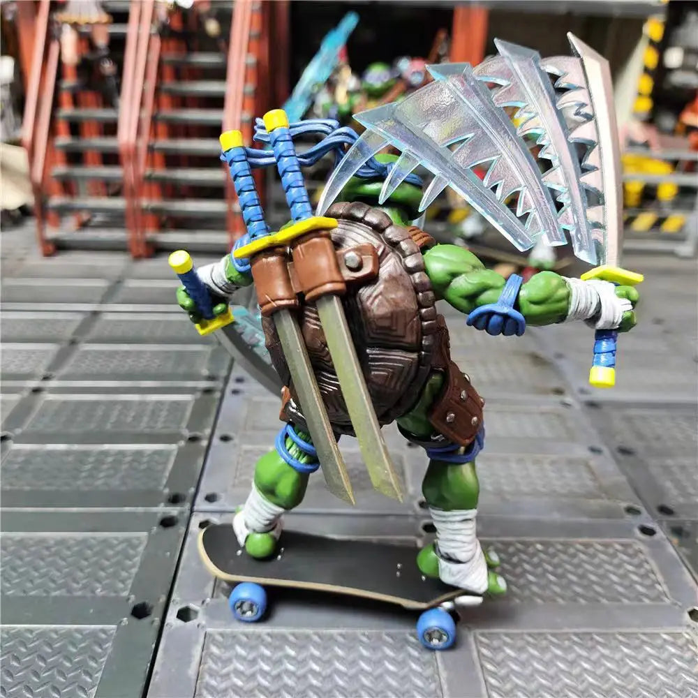 조이토이 TMNT 도나텔로 라파엘 레오나르도 미켈란젤로 4종 1/18 피규어 세트 (JOYTOY TMNT 4PCS 1/18 Action Figure Set)
