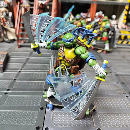 조이토이 TMNT 도나텔로 라파엘 레오나르도 미켈란젤로 4종 1/18 피규어 세트 (JOYTOY TMNT 4PCS 1/18 Action Figure Set)