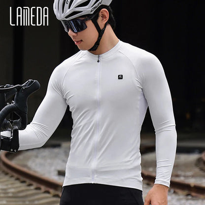 라메다 남성 사이클링 져지 긴팔 자전거 의류 (LAMEDA Men’s Long Sleeve Cycling Jersey M21A031)