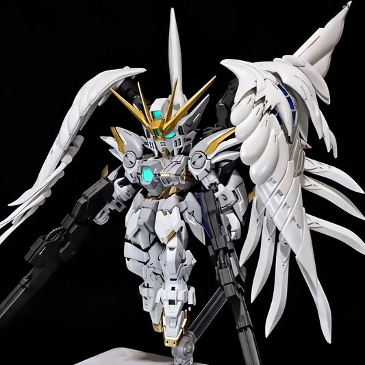 MGSD 윙 제로 스노우 화이트 EW 엔젤 버전 1/100 조립 키트 (MGSD Wing Zero Snow White EW Angel Ver. 1/100 Model Kit)