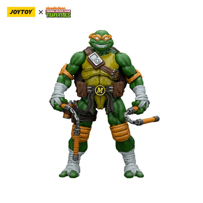 조이토이 TMNT 도나텔로 라파엘 레오나르도 미켈란젤로 4종 1/18 피규어 세트 (JOYTOY TMNT 4PCS 1/18 Action Figure Set)