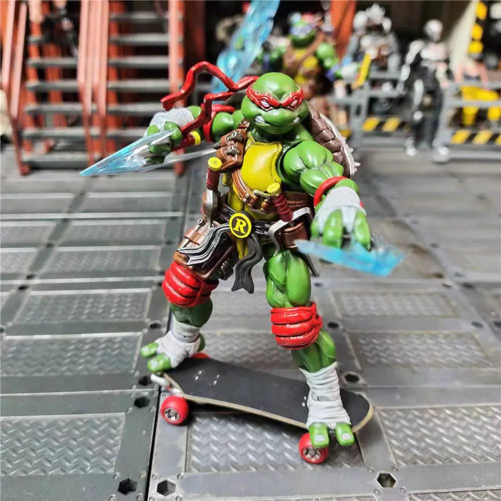 조이토이 TMNT 도나텔로 라파엘 레오나르도 미켈란젤로 4종 1/18 피규어 세트 (JOYTOY TMNT 4PCS 1/18 Action Figure Set)