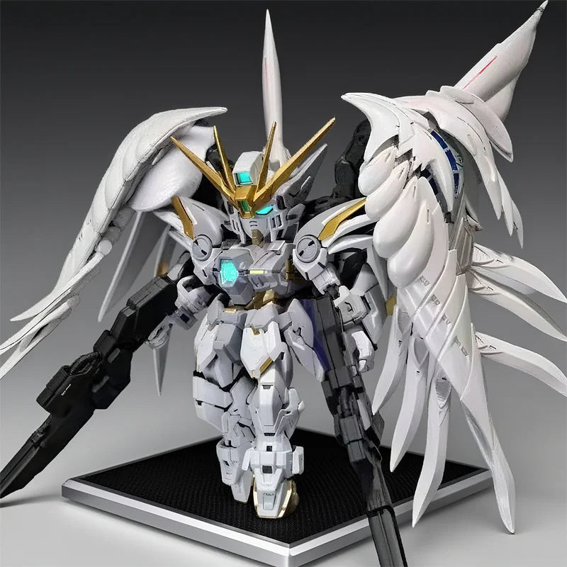 MGSD 윙 제로 스노우 화이트 EW 엔젤 버전 1/100 조립 키트 (MGSD Wing Zero Snow White EW Angel Ver. 1/100 Model Kit)