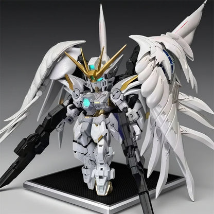 MGSD 윙 제로 스노우 화이트 EW 엔젤 버전 1/100 조립 키트 (MGSD Wing Zero Snow White EW Angel Ver. 1/100 Model Kit)