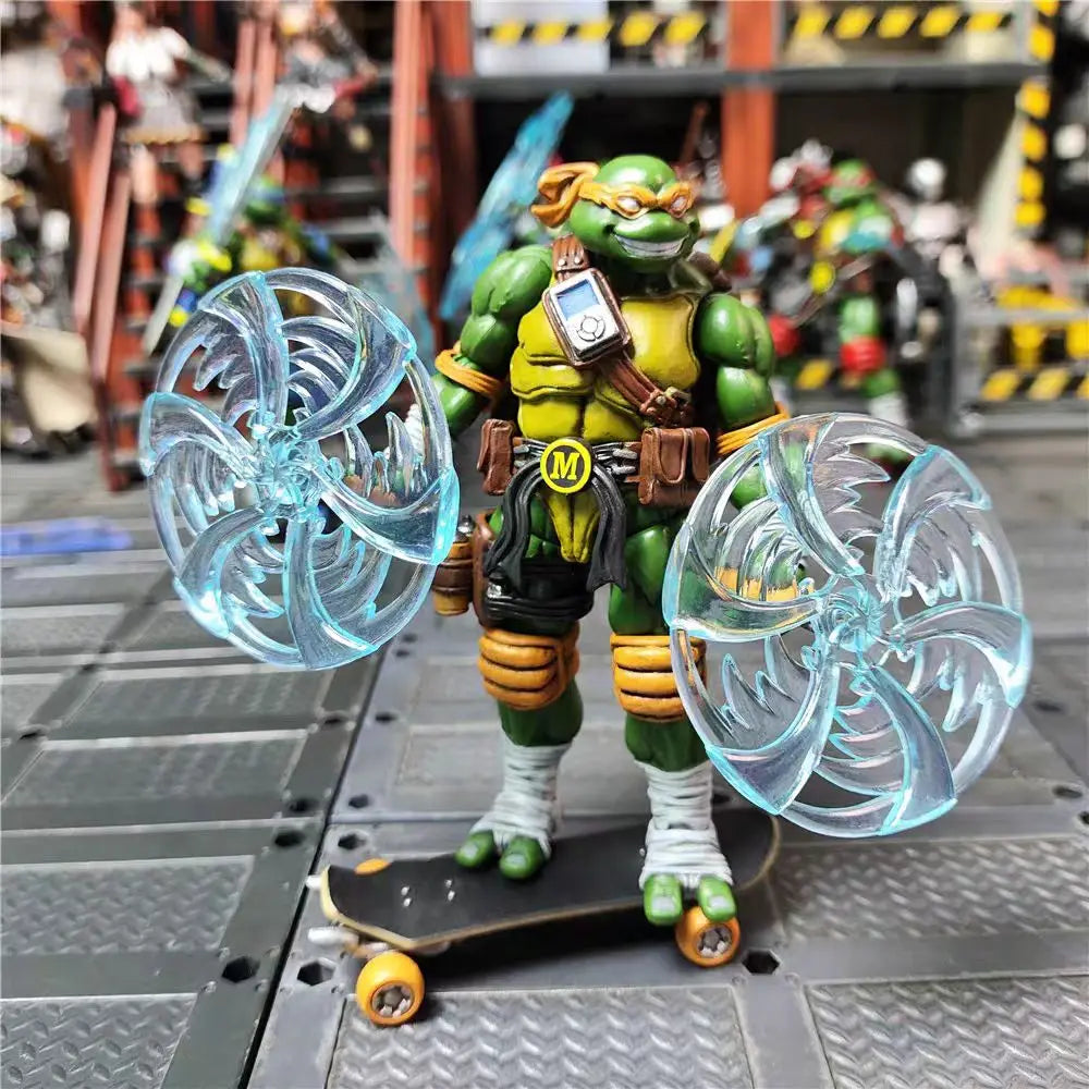 조이토이 TMNT 도나텔로 라파엘 레오나르도 미켈란젤로 4종 1/18 피규어 세트 (JOYTOY TMNT 4PCS 1/18 Action Figure Set)