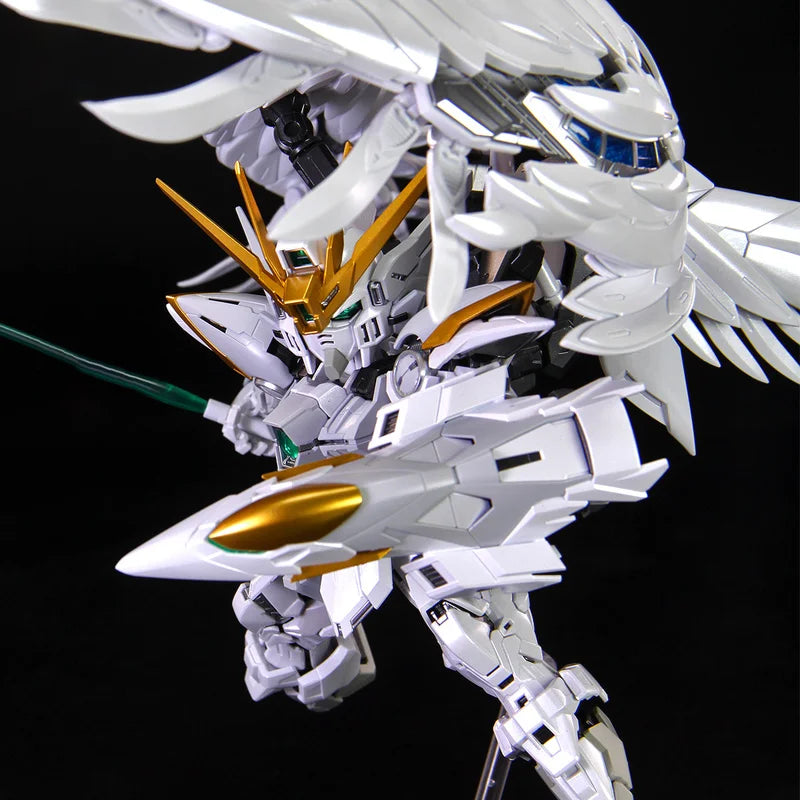 MGSD 윙 제로 스노우 화이트 EW 엔젤 버전 1/100 조립 키트 (MGSD Wing Zero Snow White EW Angel Ver. 1/100 Model Kit)