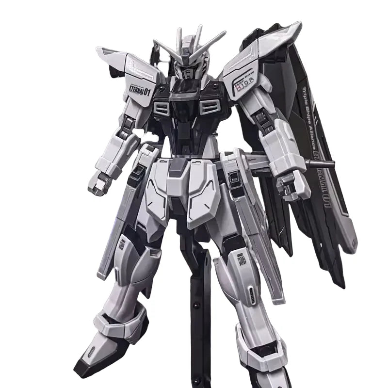 Newdom Unactivated Color Zgmf-X10a Hg 1/144 Mech Assembly Model Kit Desktop Decoration Children'S Toy Gifts Collectible