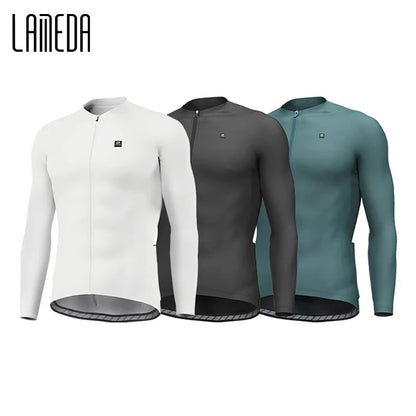 라메다 남성 사이클링 져지 긴팔 자전거 의류 (LAMEDA Men’s Long Sleeve Cycling Jersey M21A031)