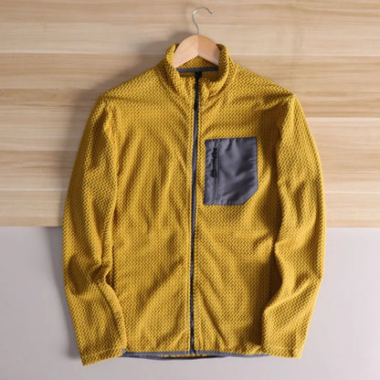 Lightweight Breathable Qui-Dry Technical Fce Fabric Stand Collar Jaet for Men Outdoor Sports Versatile Spring 2025