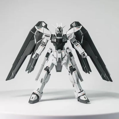 Newdom Unactivated Color Zgmf-X10a Hg 1/144 Mech Assembly Model Kit Desktop Decoration Children'S Toy Gifts Collectible