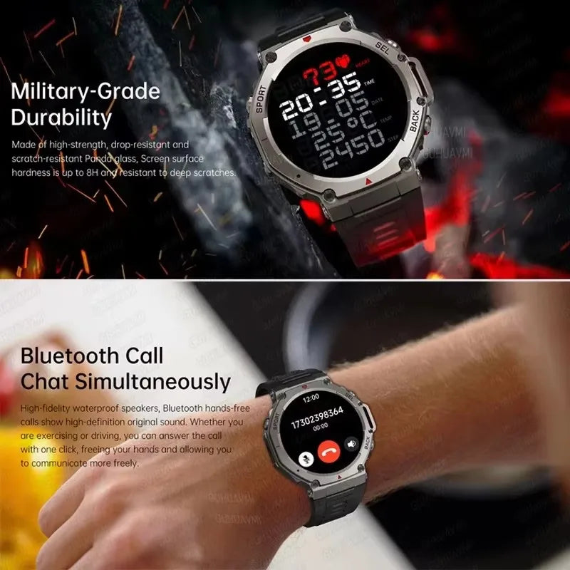 T-Rex 3 울트라 GPS 스마트워치 1.43 AMOLED 5ATM (T-Rex 3 Ultra GPS Smartwatch 1.43” AMOLED)