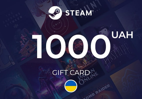 스팀 기프트 카드 1000 UAH 우크라이나 지역 전용 이미지 / Steam Gift Card 1000 UAH Ukraine region only image
스팀 월렛 기프트 카드 우크라이나 흐리우냐 1000 UAH / Steam Wallet Gift Card Ukraine Hryvnia 1000 UAH
스팀 기프트 카드 디지털 코드 사용 안내 / Steam Gift Card digital code usage guide
스팀 우크라이나 지역 전용 기프트 카드 공식 이미지 / Steam Ukraine region exclusive gift card official image
