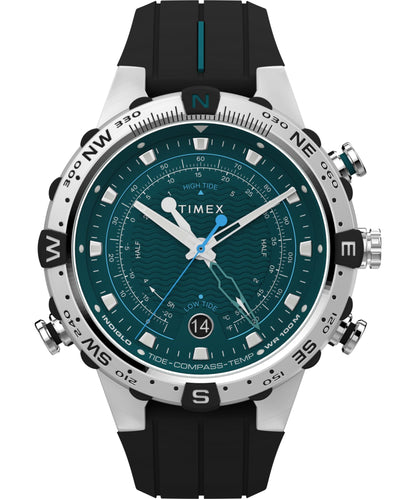 Timex Expedition North Tide-Temp-Compass 43mm men’s watch, sapphire crystal, tide tracker, thermometer, analog compass, 100m water resistant