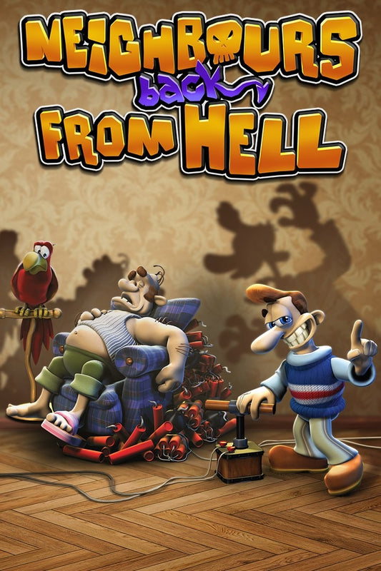 네이버스 백 프롬 헬 Xbox 신규 계정 장난 퍼즐 코미디 게임 플레이 화면 / Neighbours Back From Hell Xbox new account prank puzzle comedy gameplay screen