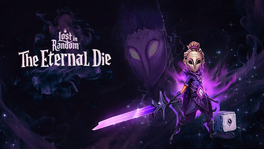 로스트 인 랜덤 더 이터널 다이 에디션 Xbox Series X|S PC 다이스 기반 액션 어드벤처 게임 플레이 화면 / Lost in Random The Eternal Die Edition Xbox Series X|S PC dice-based action adventure gameplay screen