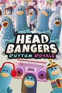 헤드뱅거즈 리듬 로얄 Xbox PC 신규계정 리듬 배틀로얄 미니게임 멀티플레이 게임 플레이 화면 / Headbangers Rhythm Royale Xbox PC new account rhythm battle royale mini games multiplayer gameplay screen