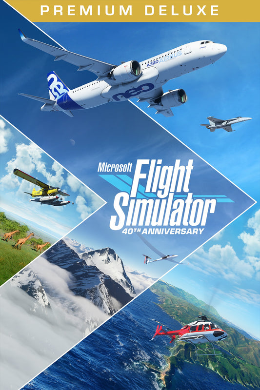 Microsoft Flight Simulator (2020) 프리미엄 디럭스 40주년 기념 에디션 XBOX SeriesX/S+PC 계정