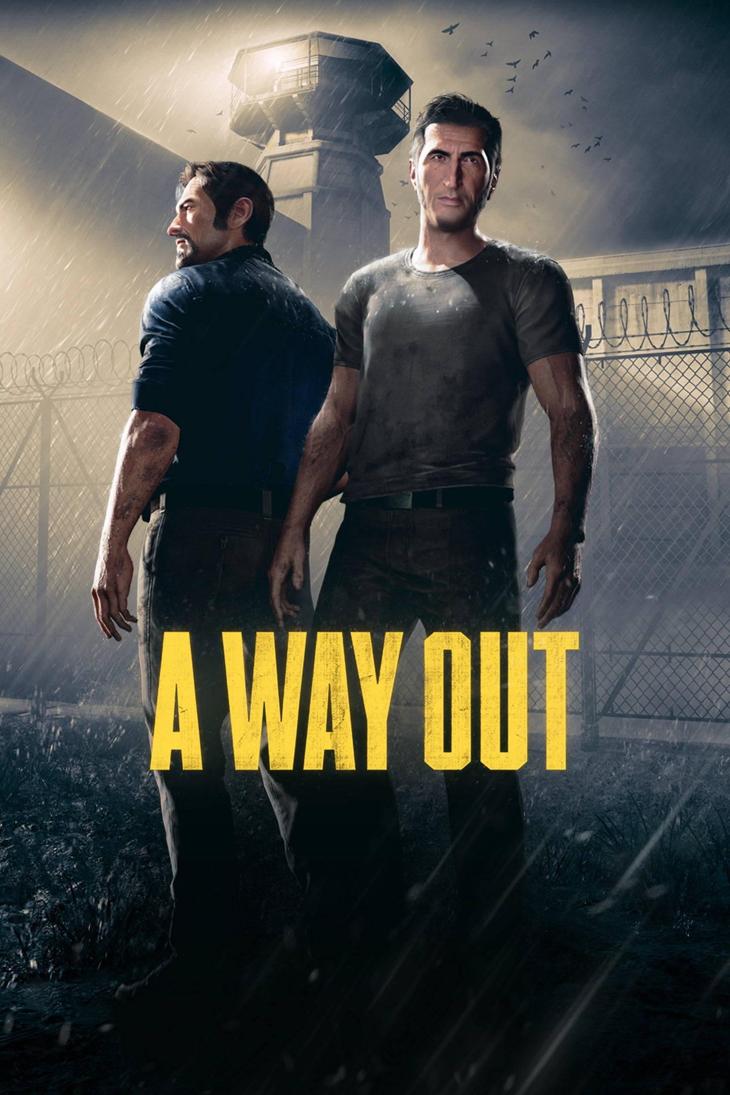 어 웨이 아웃 Xbox 글로벌 코드 2인 협동 분할 화면 어드벤처 게임 플레이 화면 / A Way Out Xbox global code two player co-op split screen adventure gameplay screen