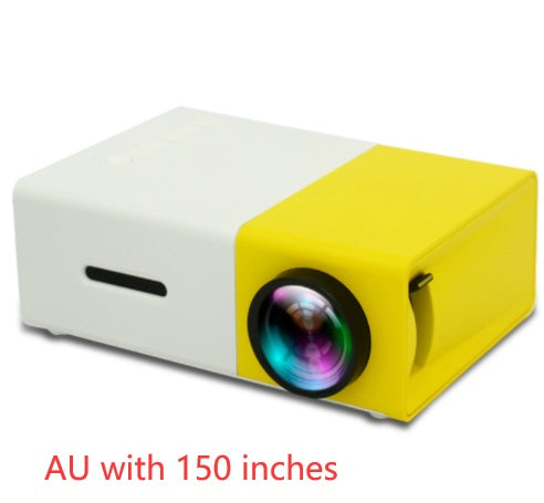 YG300 Mini Projector Portable HD LED Home Theater HDMI USB