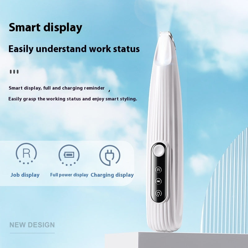 LED Pet Paw Trimmer Electric Dog Grooming Clipper Waterproof USB