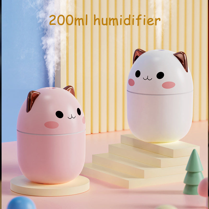 cute cat usb air humidifier led mist diffuser
cat shaped humidifier aroma diffuser usb
mini cat humidifier cool mist led night light
portable cat humidifier office bedroom car
