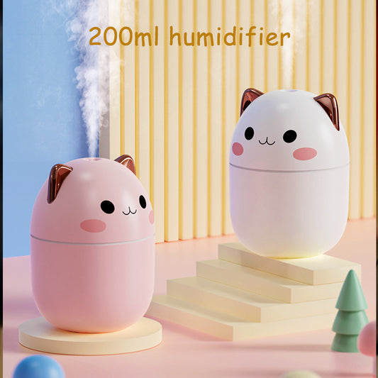 cute cat usb air humidifier led mist diffuser
cat shaped humidifier aroma diffuser usb
mini cat humidifier cool mist led night light
portable cat humidifier office bedroom car
