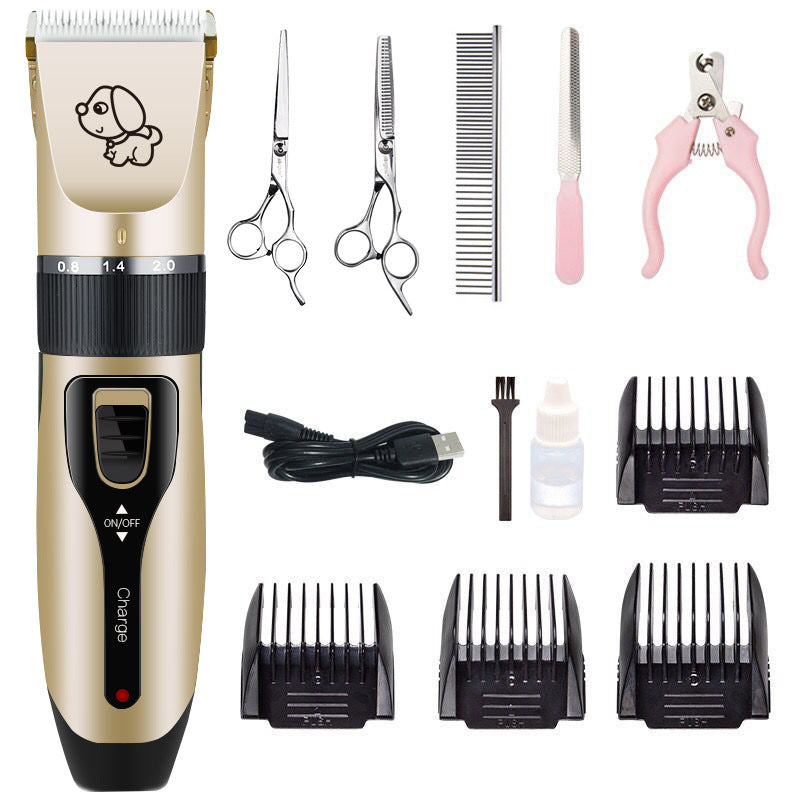 Dog Hair Clipper Pet Grooming Trimmer USB Rechargeable