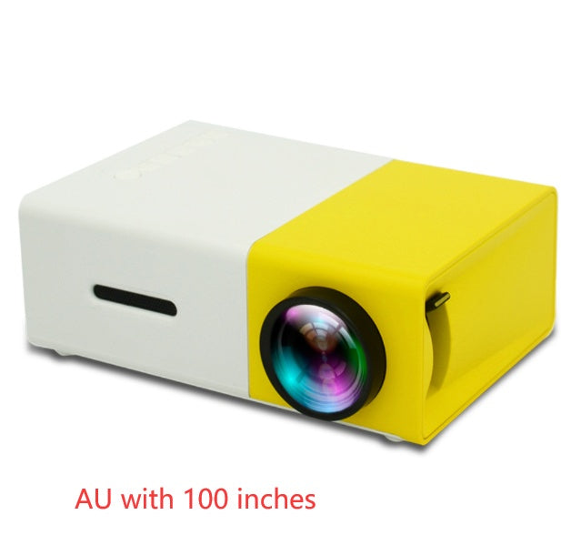 YG300 Mini Projector Portable HD LED Home Theater HDMI USB