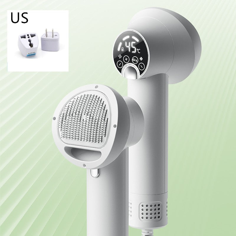 Smart Pet Hair Dryer Blow & Comb Silent Grooming Dryer 300W