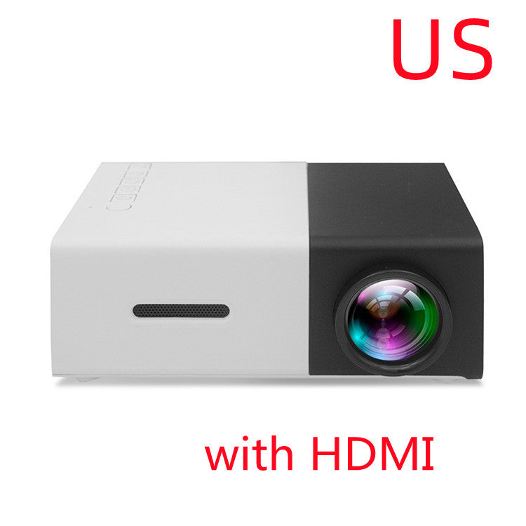YG300 Mini Projector Portable HD LED Home Theater HDMI USB
