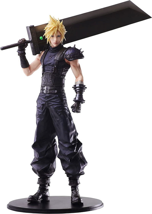 파이널 판타지 VII 리메이크 클라우드 스트라이프 스태틱 아츠 스태츄 피규어 / Final Fantasy VII Remake Cloud Strife static arts statue figure
