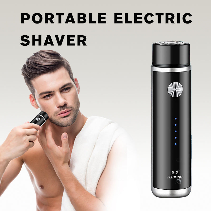 mini electric shaver portable rechargeable razor
compact travel electric shaver rotary head
portable men electric shaver small razor
mini shaver rechargeable grooming tool