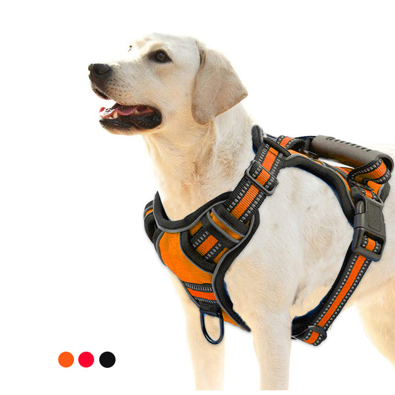 no pull dog harness breathable reflective vest
adjustable dog harness vest reflective safety
pet harness vest no pull dog walking harness
breathable dog harness reflective strap vest