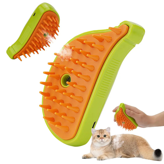 pet steam brush grooming comb hair remover
cat dog steam grooming brush massage comb
usb rechargeable pet steam cleaning brush
3 in 1 pet grooming steam comb