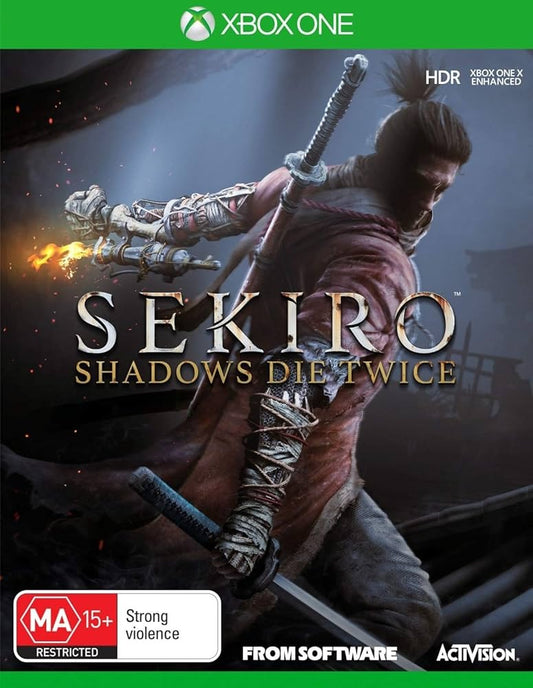 세키로 섀도우 다이 트와이스 Xbox 글로벌 코드 소울라이크 액션 게임 전투 플레이 화면 / Sekiro Shadows Die Twice Xbox global code soulslike action combat gameplay screen