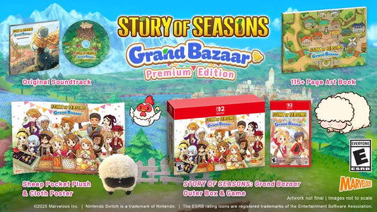 목장 이야기: 그랜드 바자 [프리미엄 에디션] 닌텐도 스위치1&2