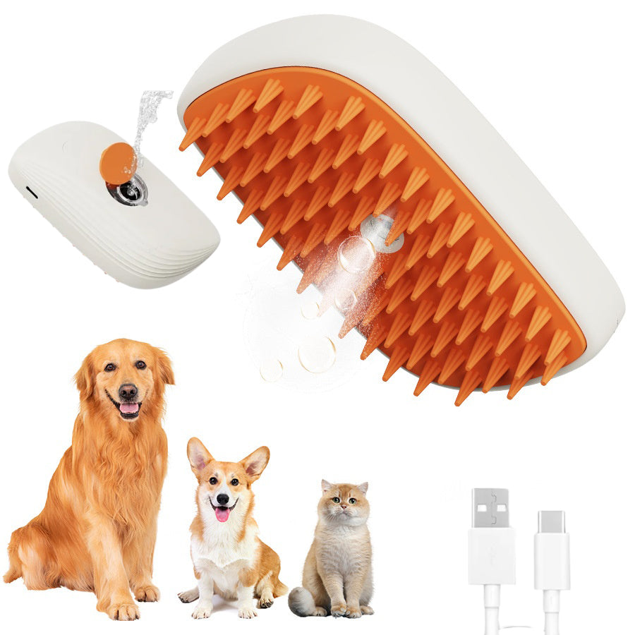 usb rechargeable pet steam brush grooming comb
cat dog steam spray grooming brush
pet grooming steam comb hair removal tool
portable pet steam brush cleaner